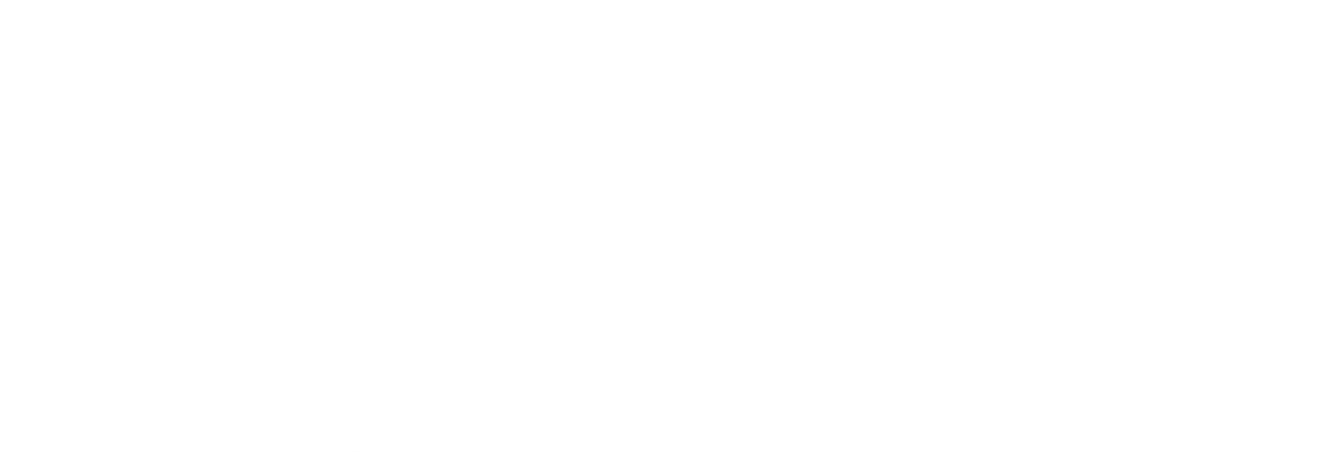 FastLog - Logo horizontal monocromático